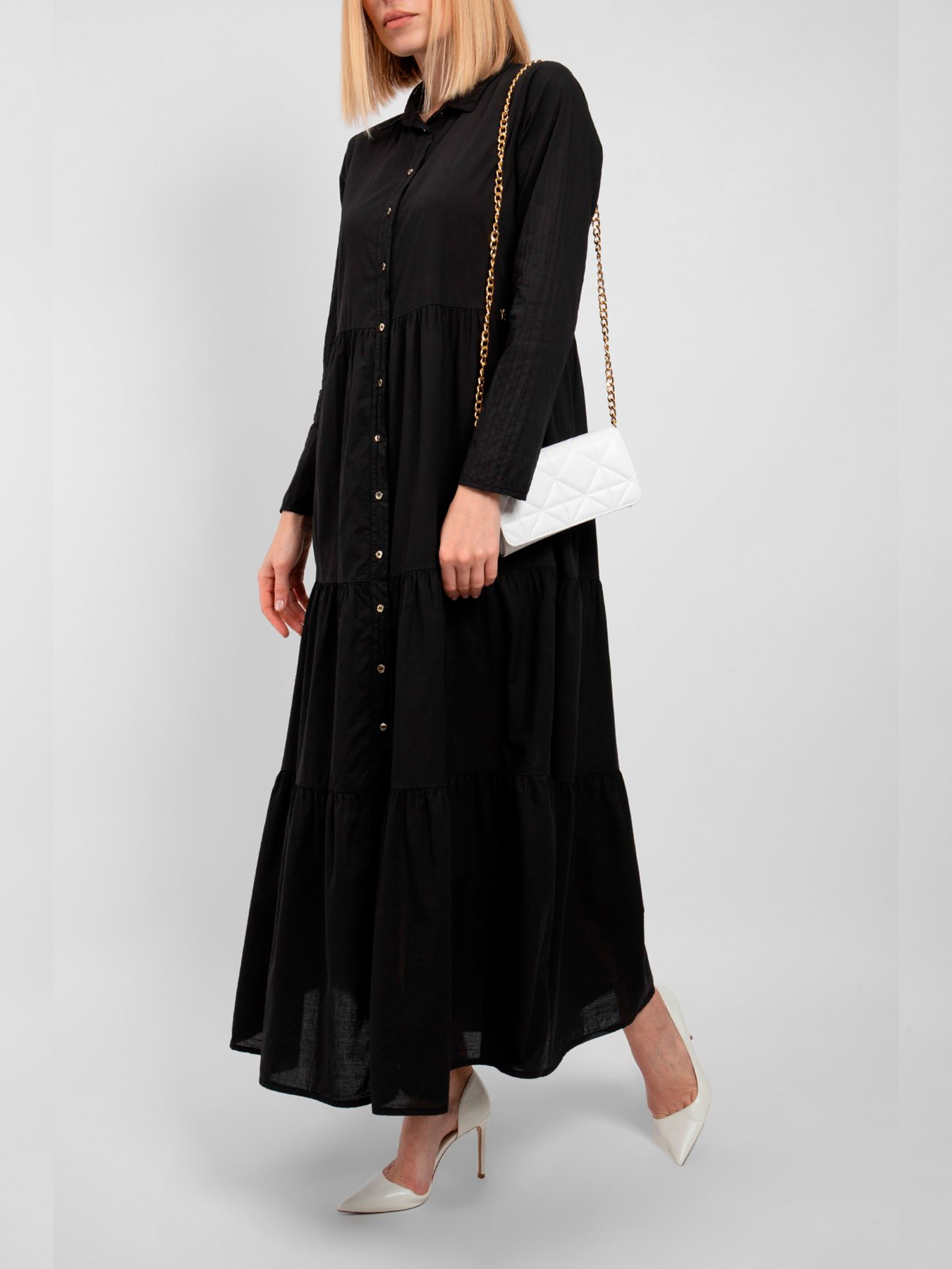 Платье макси KOCCA модель P24PAB1755ABUN00016 Платье макси KOCCA модель P24PAB1755ABUN00016 Фото