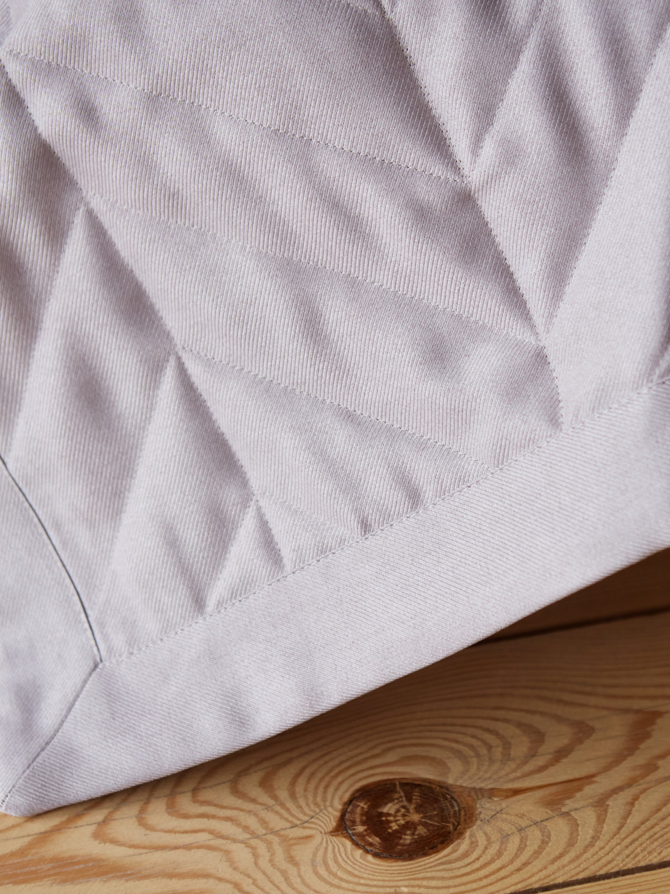 Покривало двостороннє стьобане на ліжко тауп МАЕСТРО Модель 102354 Фото