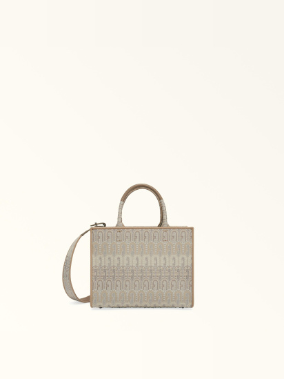 Сумка Furla FURLA OPPORTUNITY MINI TOTE - TESSUTO JACQUARD RICICLATO ARCO ETNICO LOGO+NASTRO JACQUARD модель WB00352BX19515C0001003 — фото 3 - INTERTOP