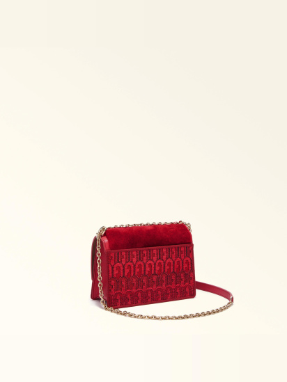 Крос-боді Furla FURLA 1927 MINI CROSSBODY 20 - MONTONE+TESSUTO JACQUARD LUREX ARCO ETNICO LOGO+VITELLO CLARIS LUX модель BAFKACOBX2563TR2001007 — фото - INTERTOP