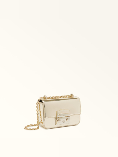 Крос-боді Furla FURLA METROPOLIS MINI CROSSBODY - TESSUTO SPECCHIO модель WB00828BX2052CGD001007 — фото 3 - INTERTOP