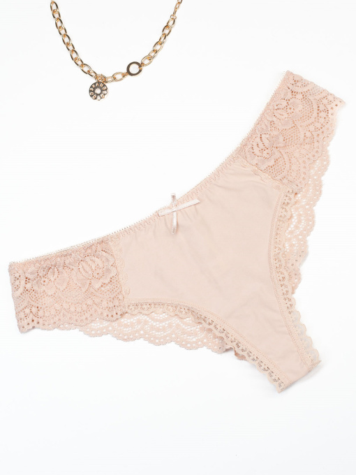 Труси ISSA Plus модель BL3-67_бежевый Фото