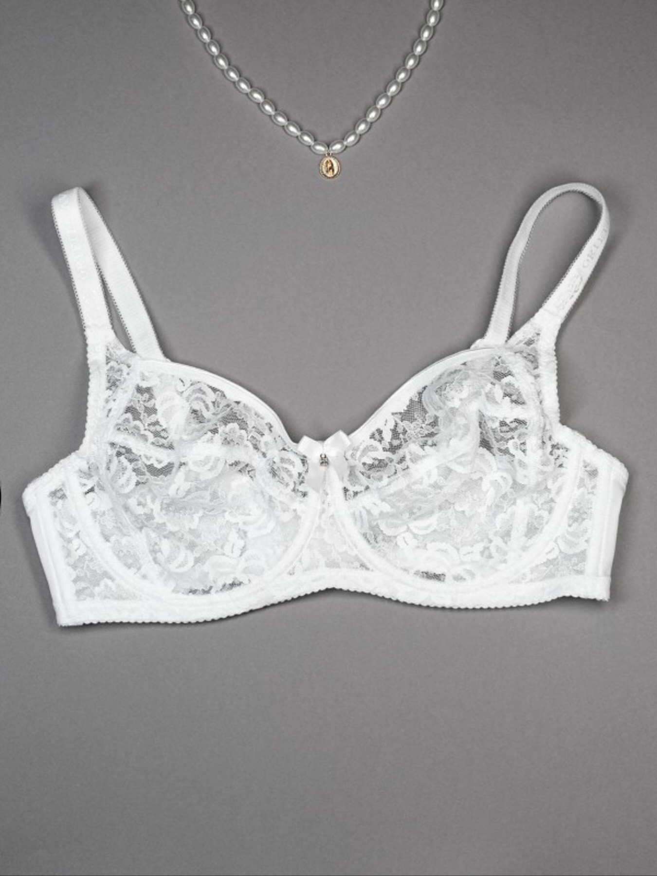 Бюстгальтер ISSA Plus модель BL3-88_белый Фото