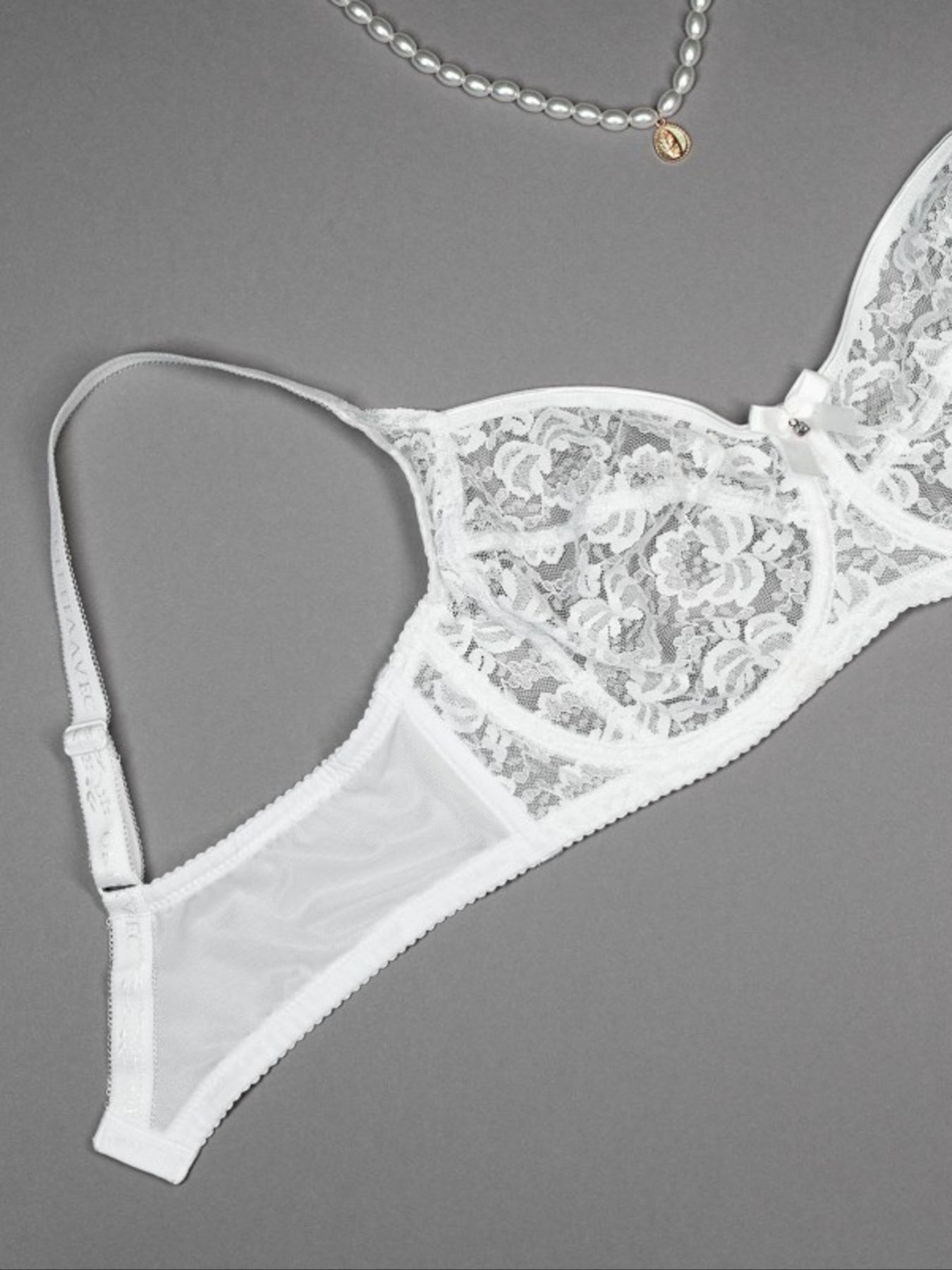 Бюстгальтер ISSA Plus модель BL3-88_белый Фото