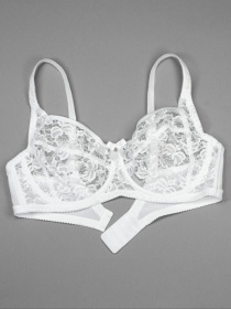 Бюстгальтер ISSA Plus модель BL3-88_белый Фото