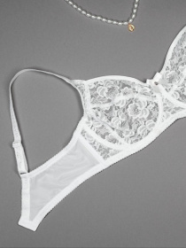 Бюстгальтер ISSA Plus модель BL3-88_белый Фото