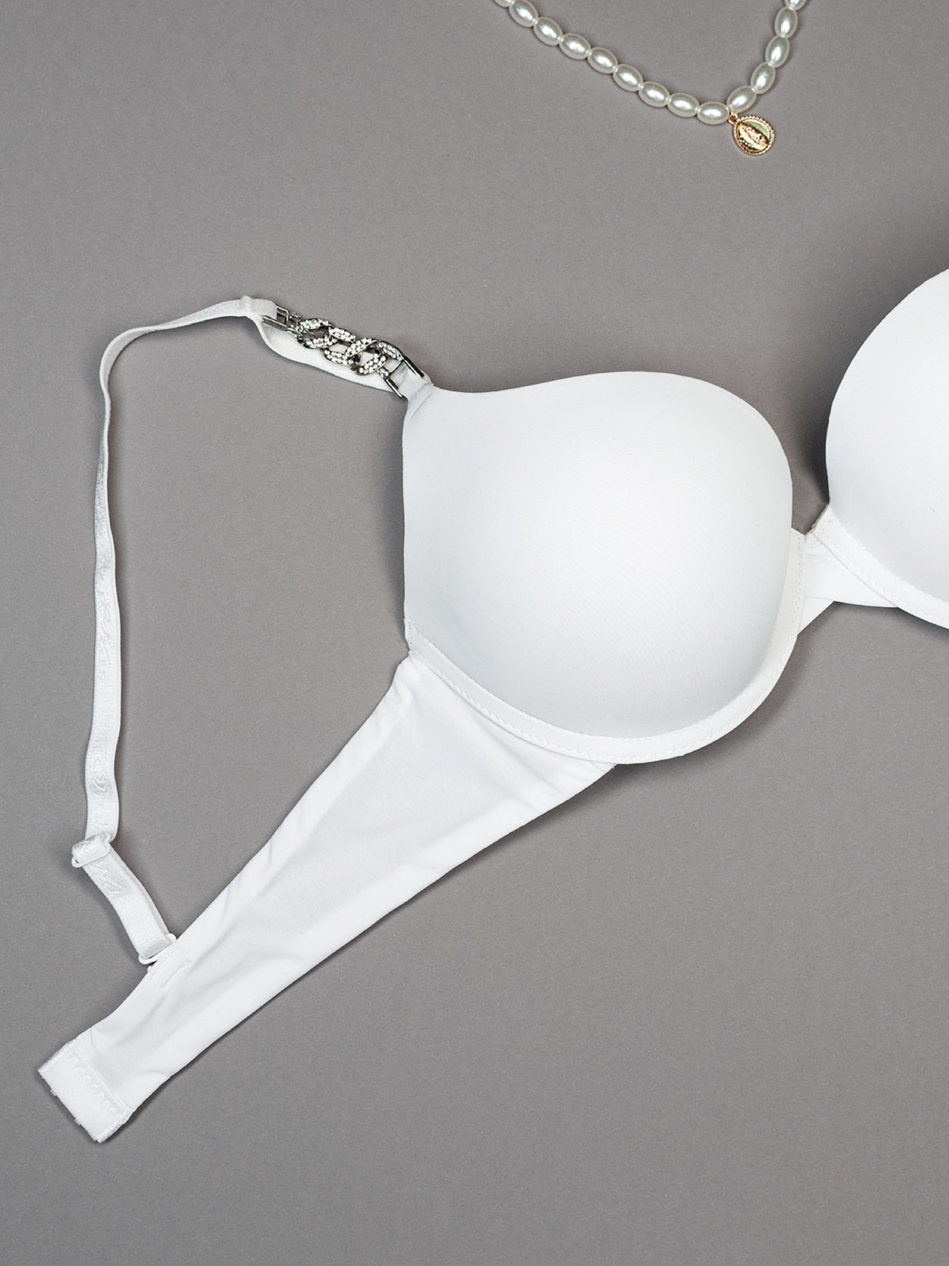 Бюстгальтер ISSA Plus модель BL3-89_белый Фото