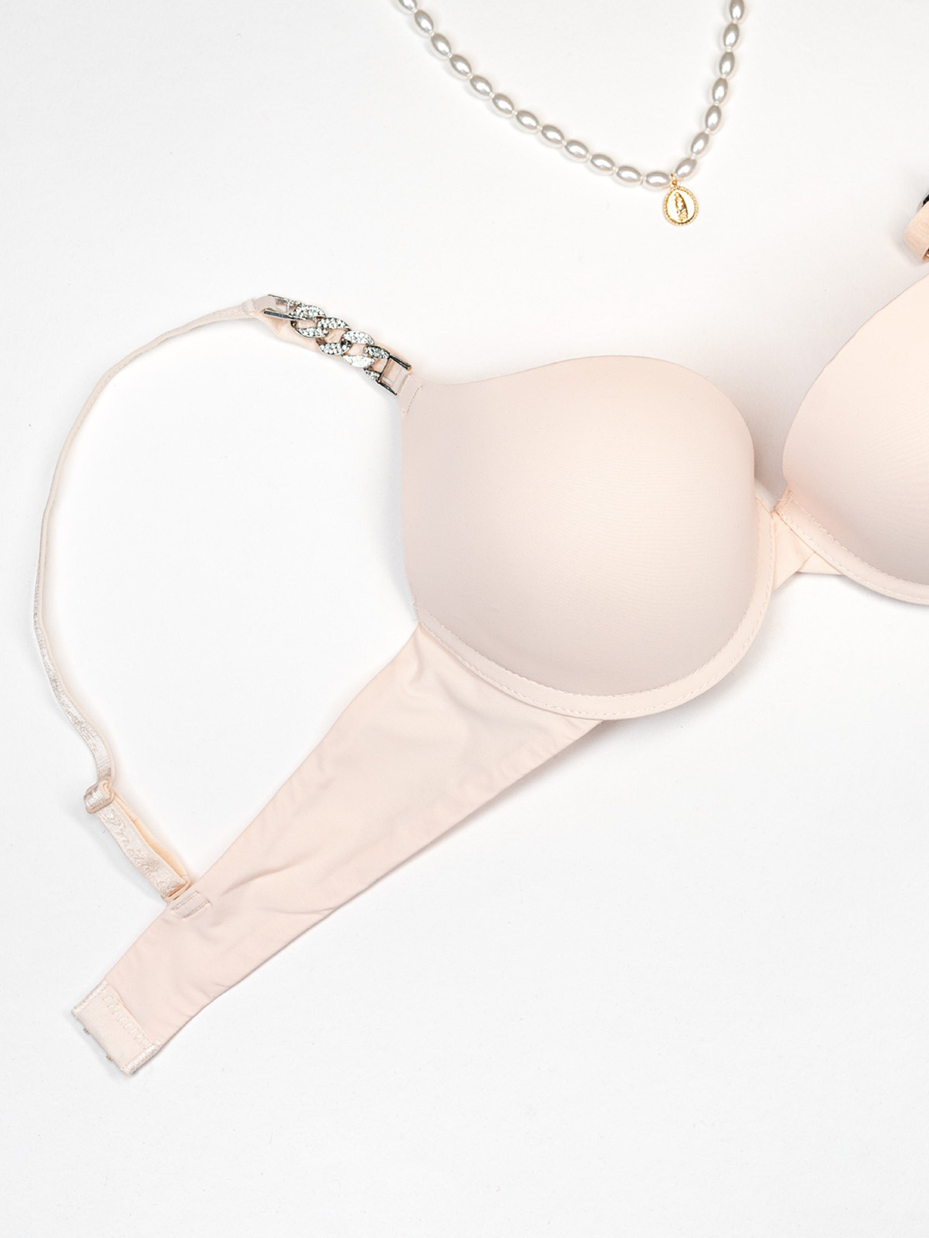 Бюстгальтер ISSA Plus модель BL3-89_бежевый Фото