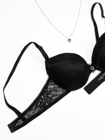 Бюстгальтер ISSA Plus модель BL3-90_черный Фото