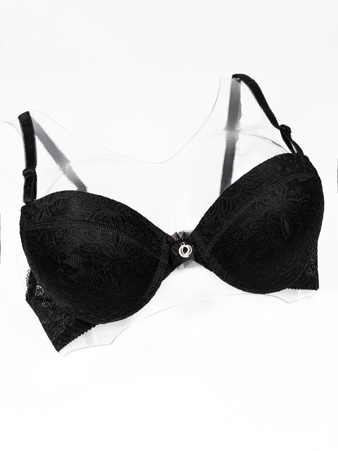 Бюстгальтер ISSA Plus модель BL3-90_черный Фото