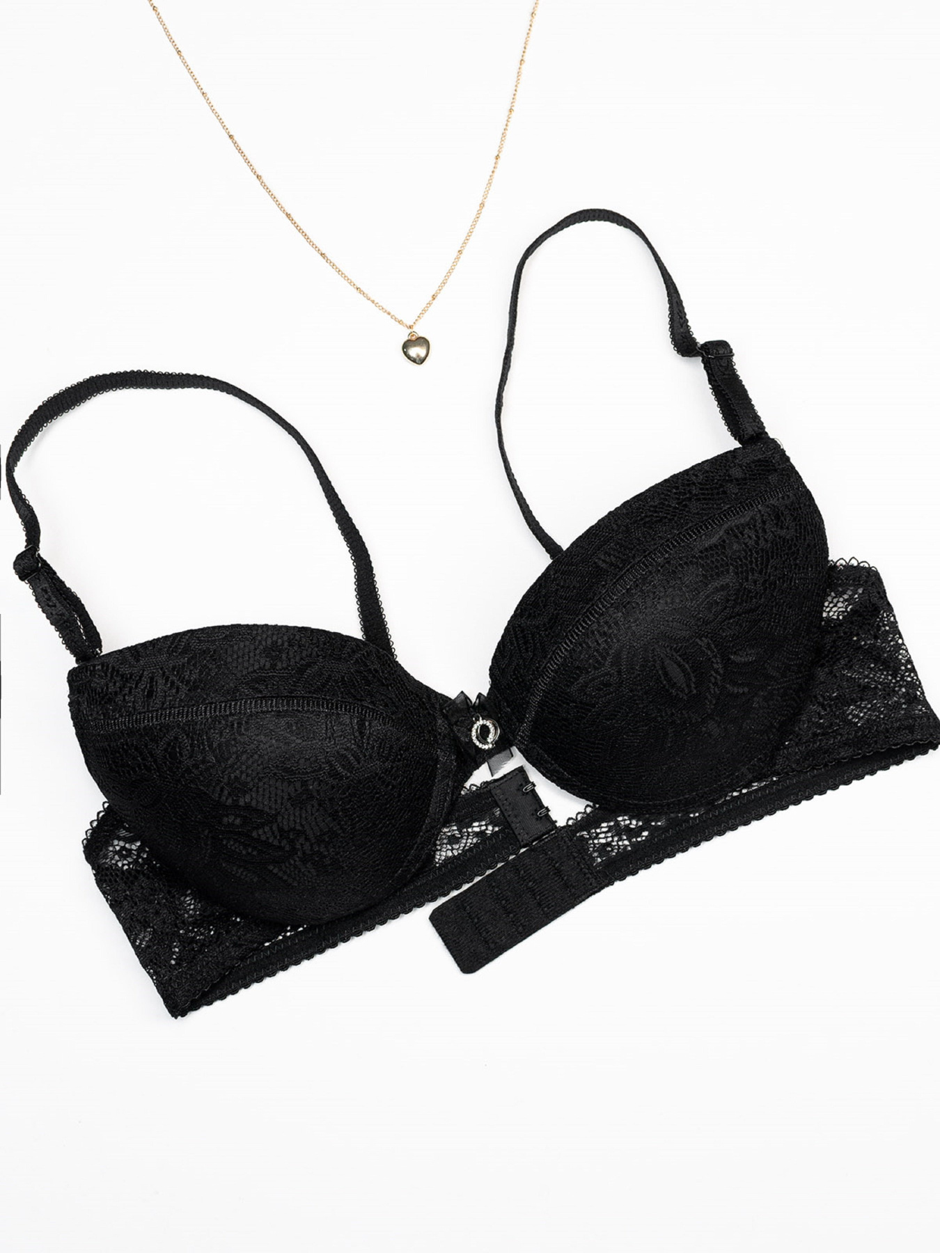 Бюстгальтер ISSA Plus модель BL3-90_черный Фото