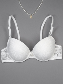 Бюстгальтер ISSA Plus модель BL3-90_белый Фото