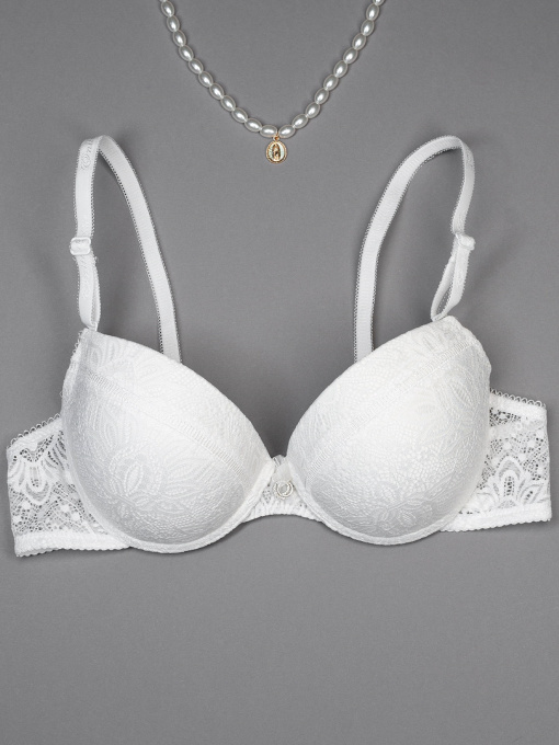 Бюстгальтер ISSA Plus модель BL3-90_белый Фото