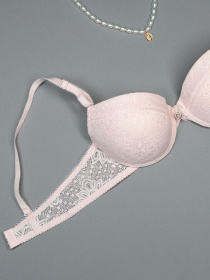 Бюстгальтер ISSA Plus модель BL3-90_розовый Фото