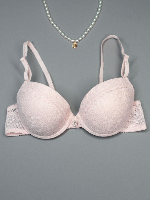 Бюстгальтер ISSA Plus модель BL3-90_розовый Фото