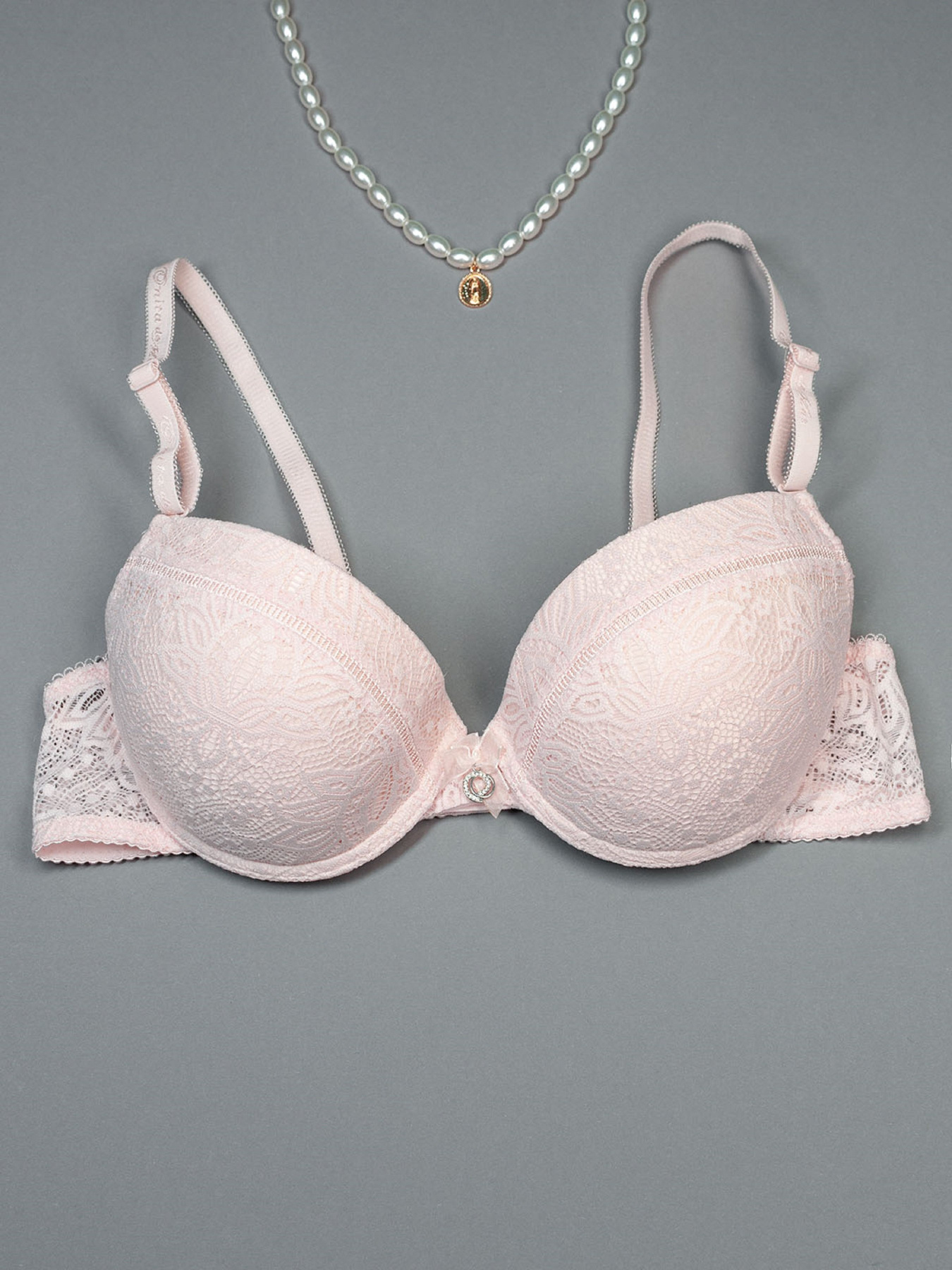 Бюстгальтер ISSA Plus модель BL3-90_розовый Фото