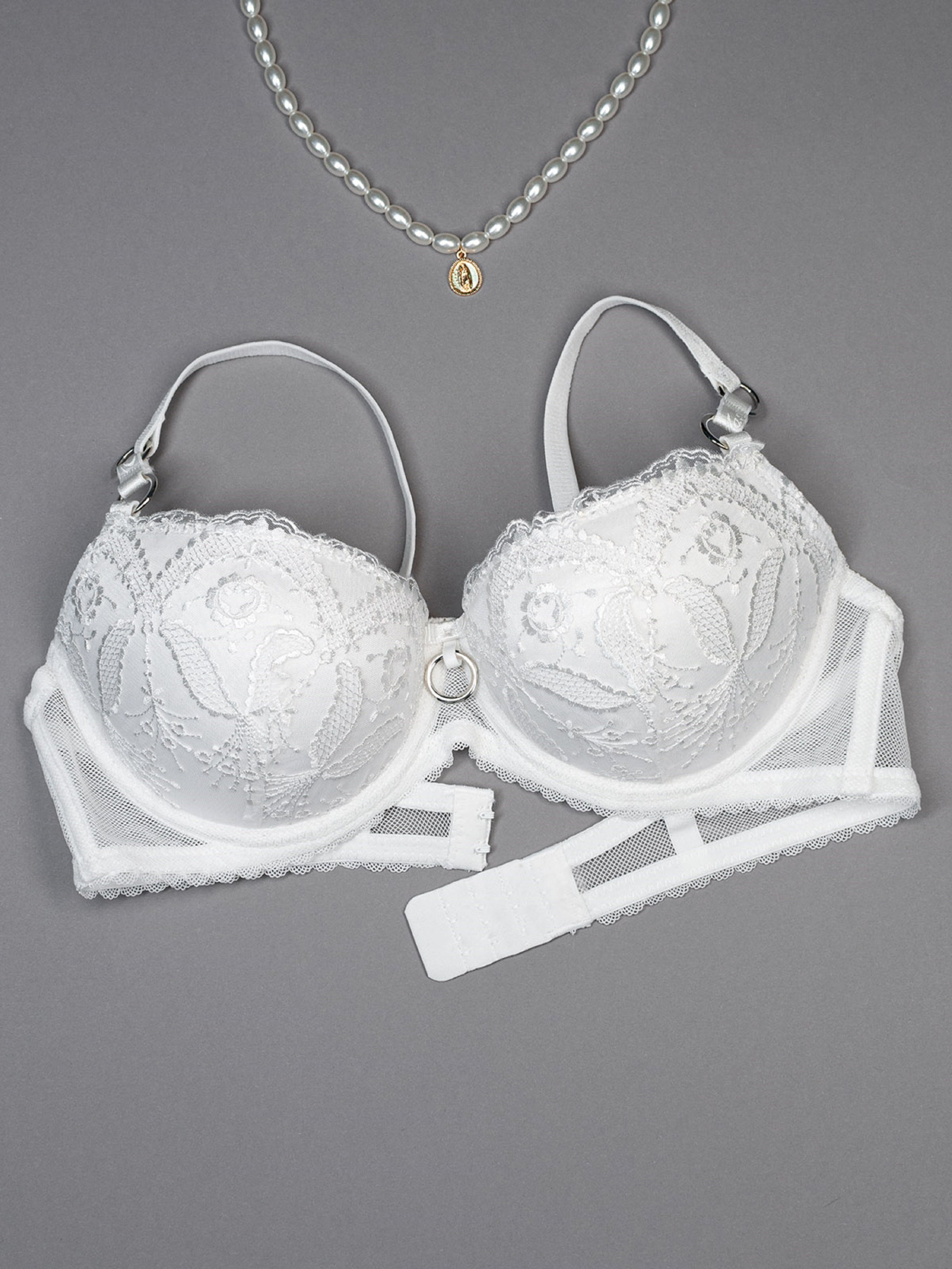 Бюстгальтер ISSA Plus модель BL3-91_белый Фото