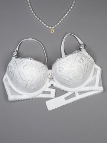 Бюстгальтер ISSA Plus модель BL3-91_белый Фото