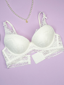 Бюстгальтер ISSA Plus модель BL3-92_молочный Фото