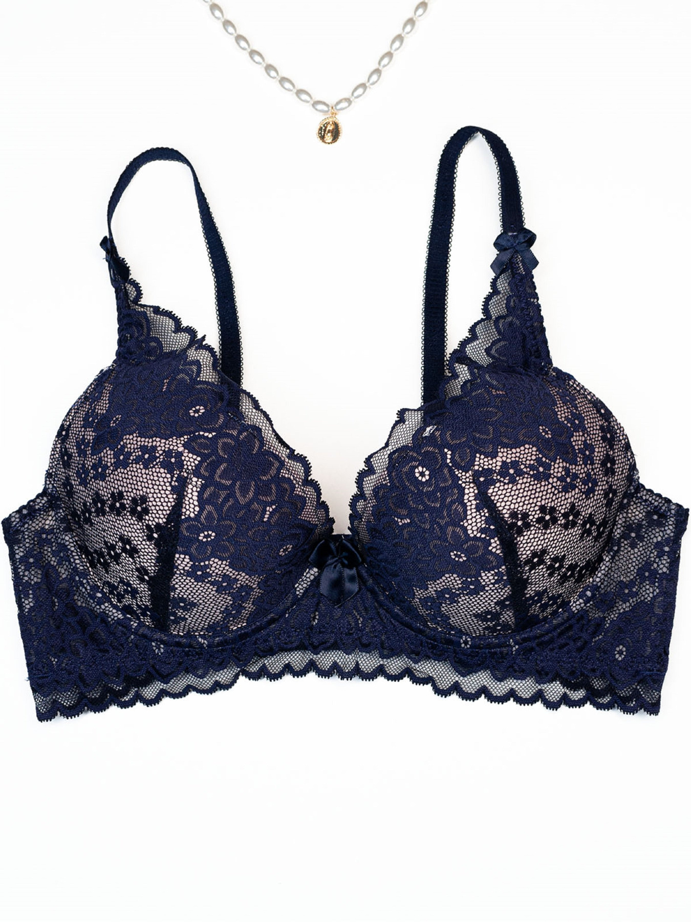 Бюстгальтер ISSA Plus модель BL3-93_синий Фото