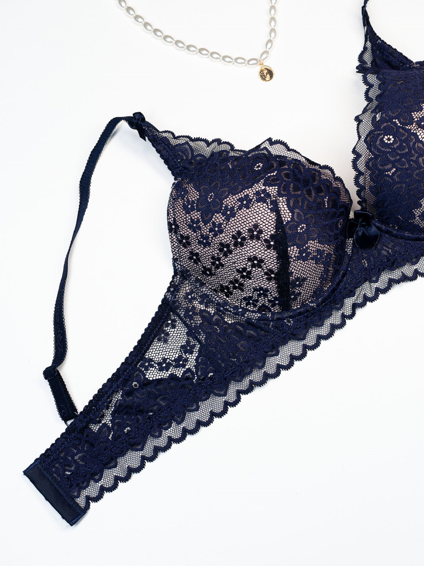 Бюстгальтер ISSA Plus модель BL3-93_синий Фото