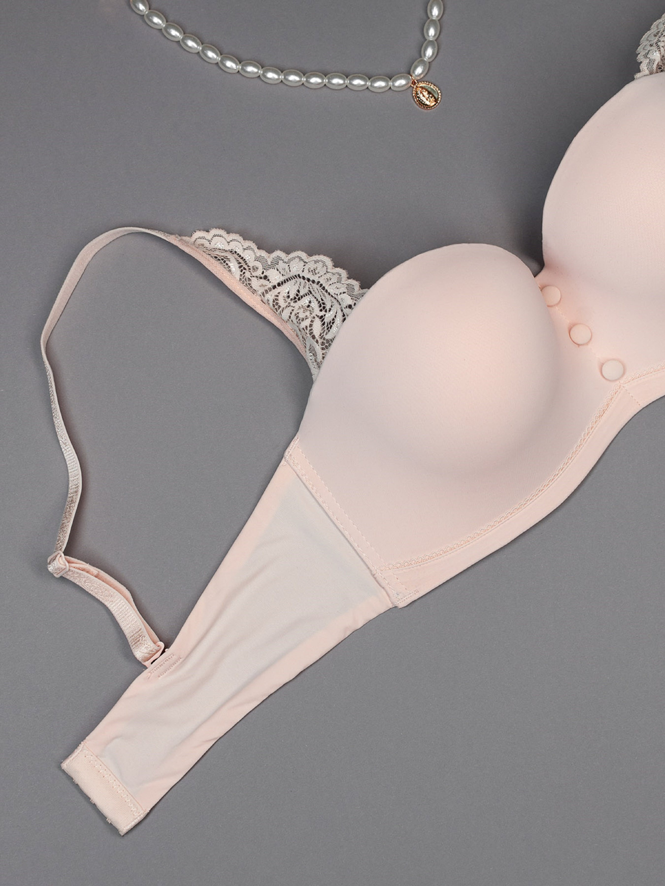 Бюстгальтер ISSA Plus модель BL3-94_бежевый Фото