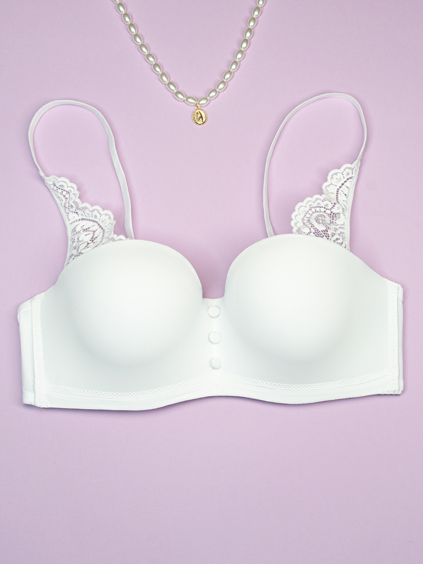 Бюстгальтер ISSA Plus модель BL3-94_белый Фото