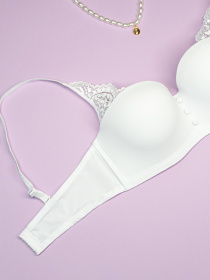 Бюстгальтер ISSA Plus модель BL3-94_белый Фото