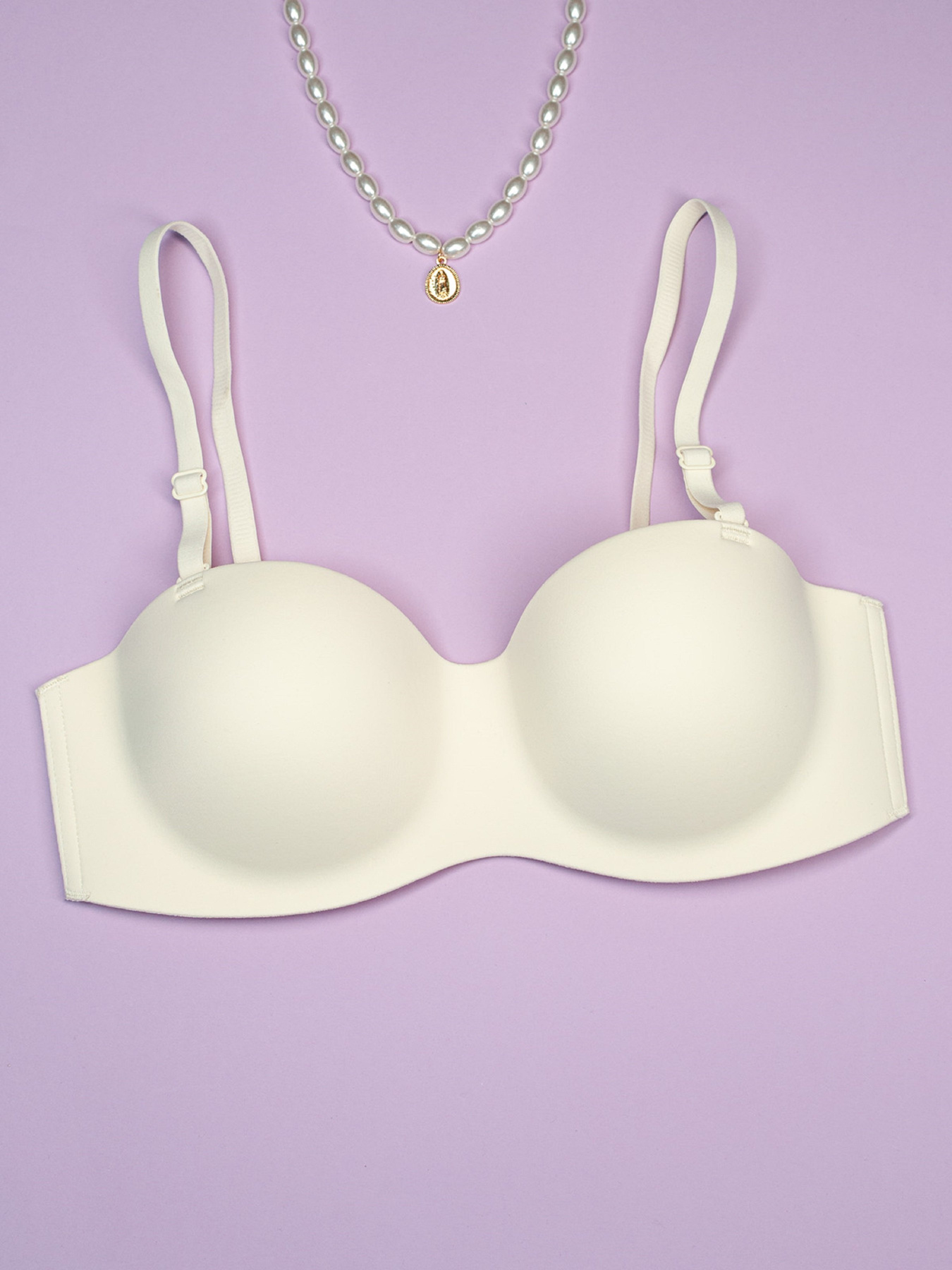 Бюстгальтер ISSA Plus модель BL3-95_молочный Фото