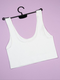 Топ ISSA Plus модель BL2-203_белый Топ ISSA Plus модель BL2-203_белый Фото