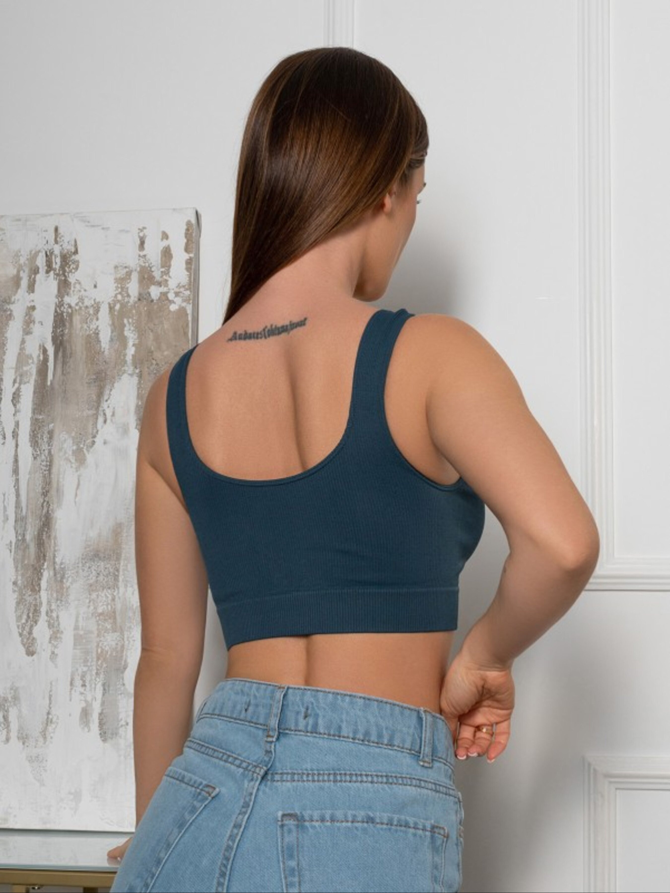 Топ ISSA Plus модель BL2-203_темно_зеленый Фото