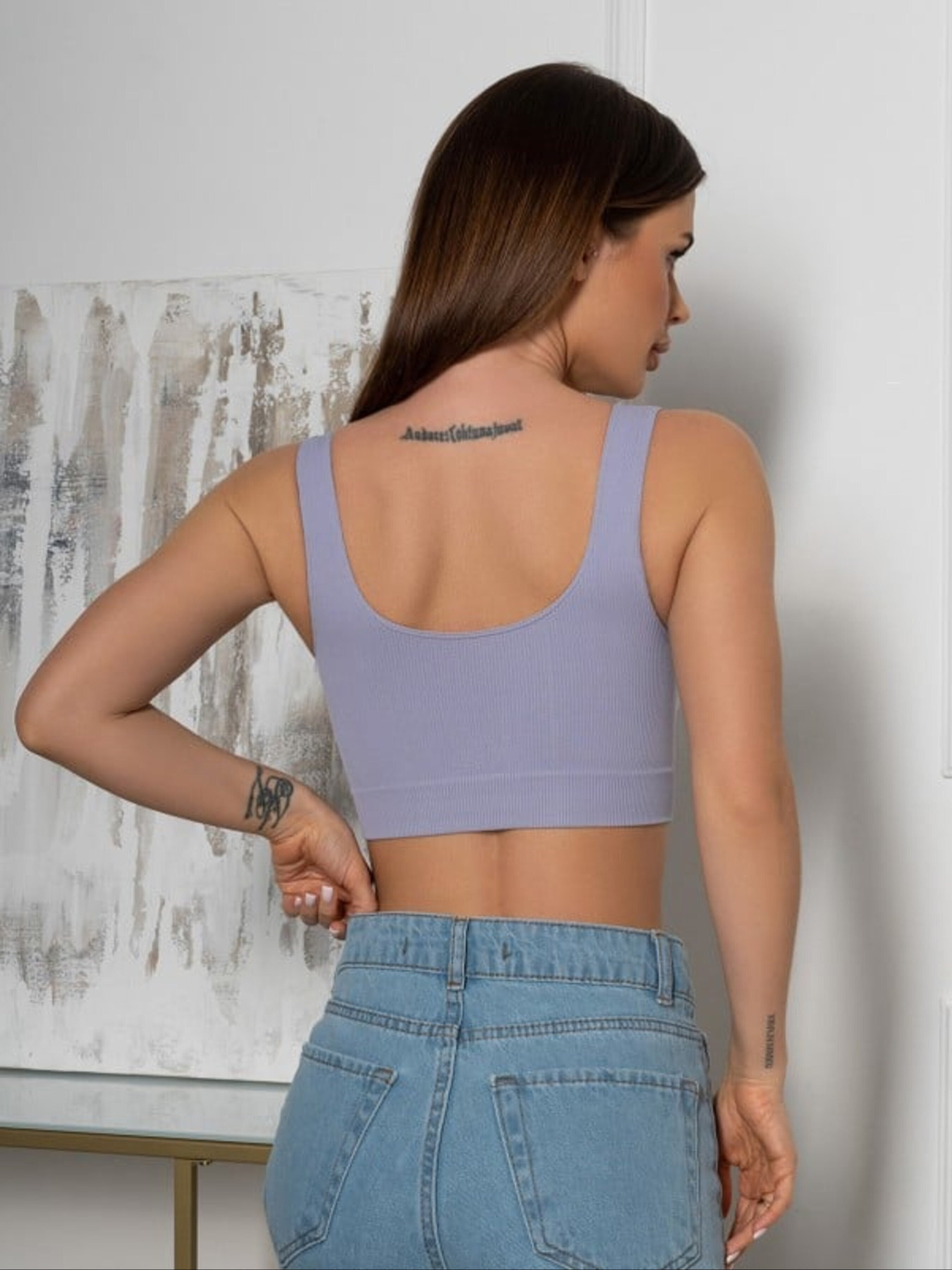 Топ ISSA Plus модель BL2-203_сиреневый Фото