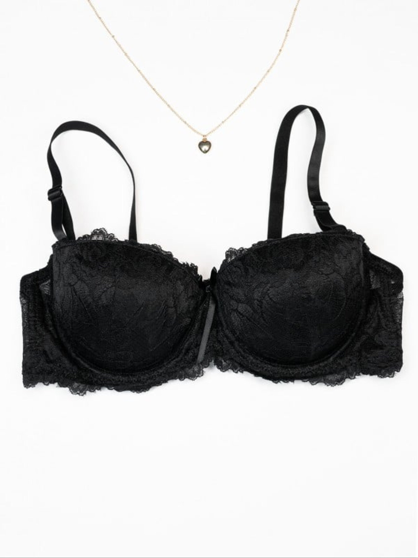 Бюстгальтер ISSA Plus модель BL3-108_черный Фото