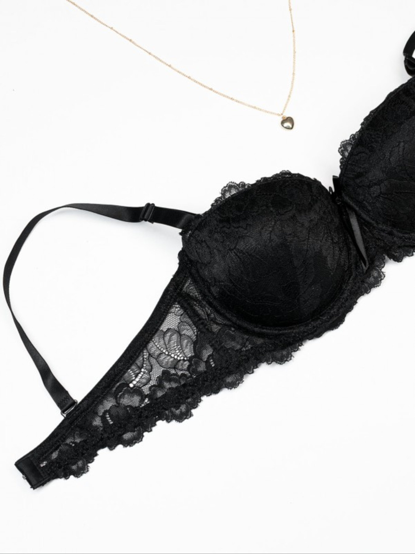 Бюстгальтер ISSA Plus модель BL3-108_черный Фото