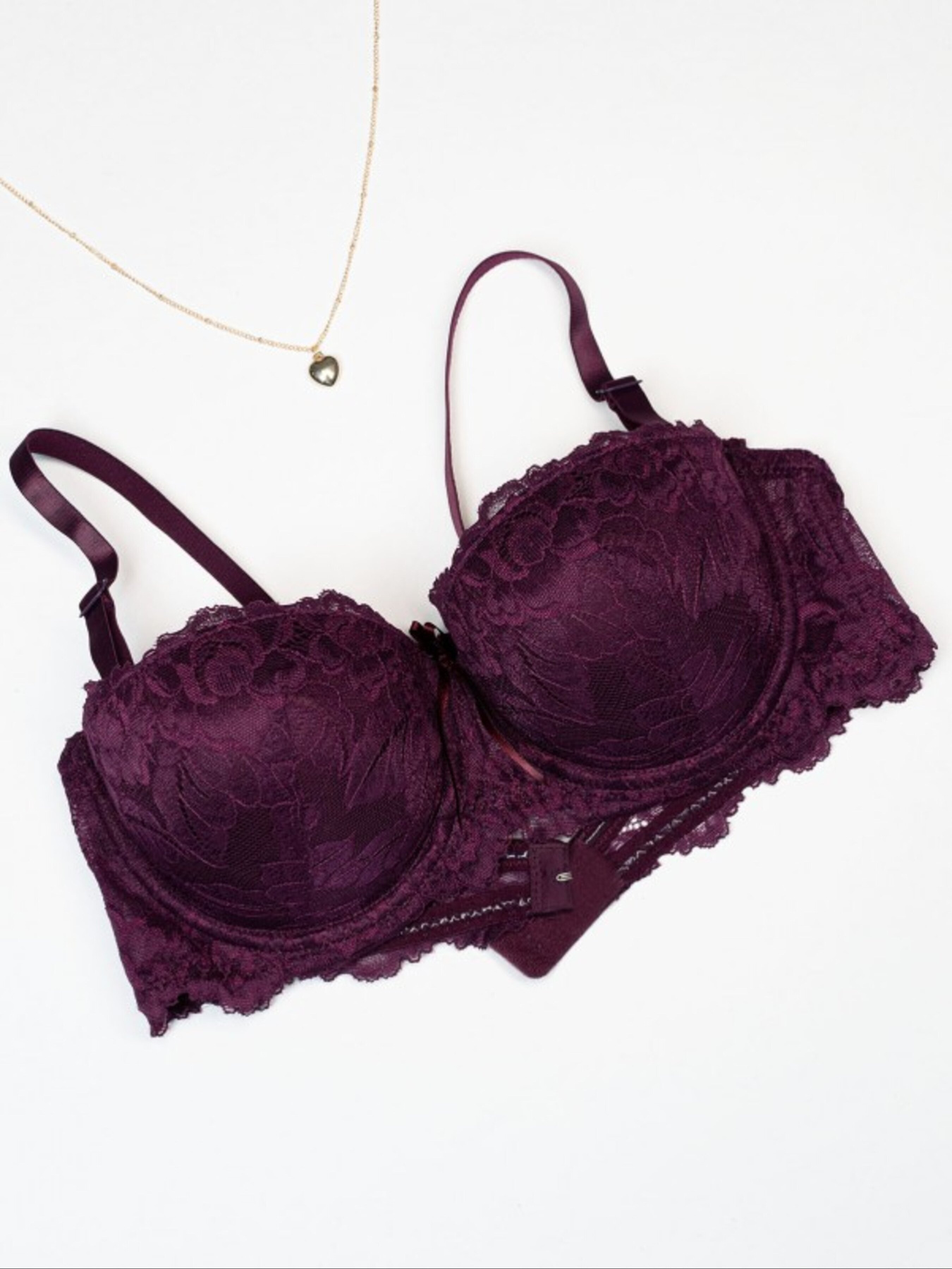 Бюстгальтер ISSA Plus модель BL3-108_фиолетовый Фото