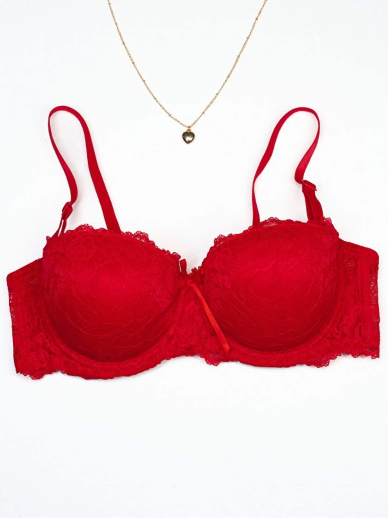 Бюстгальтер ISSA Plus модель BL3-108_красный Фото