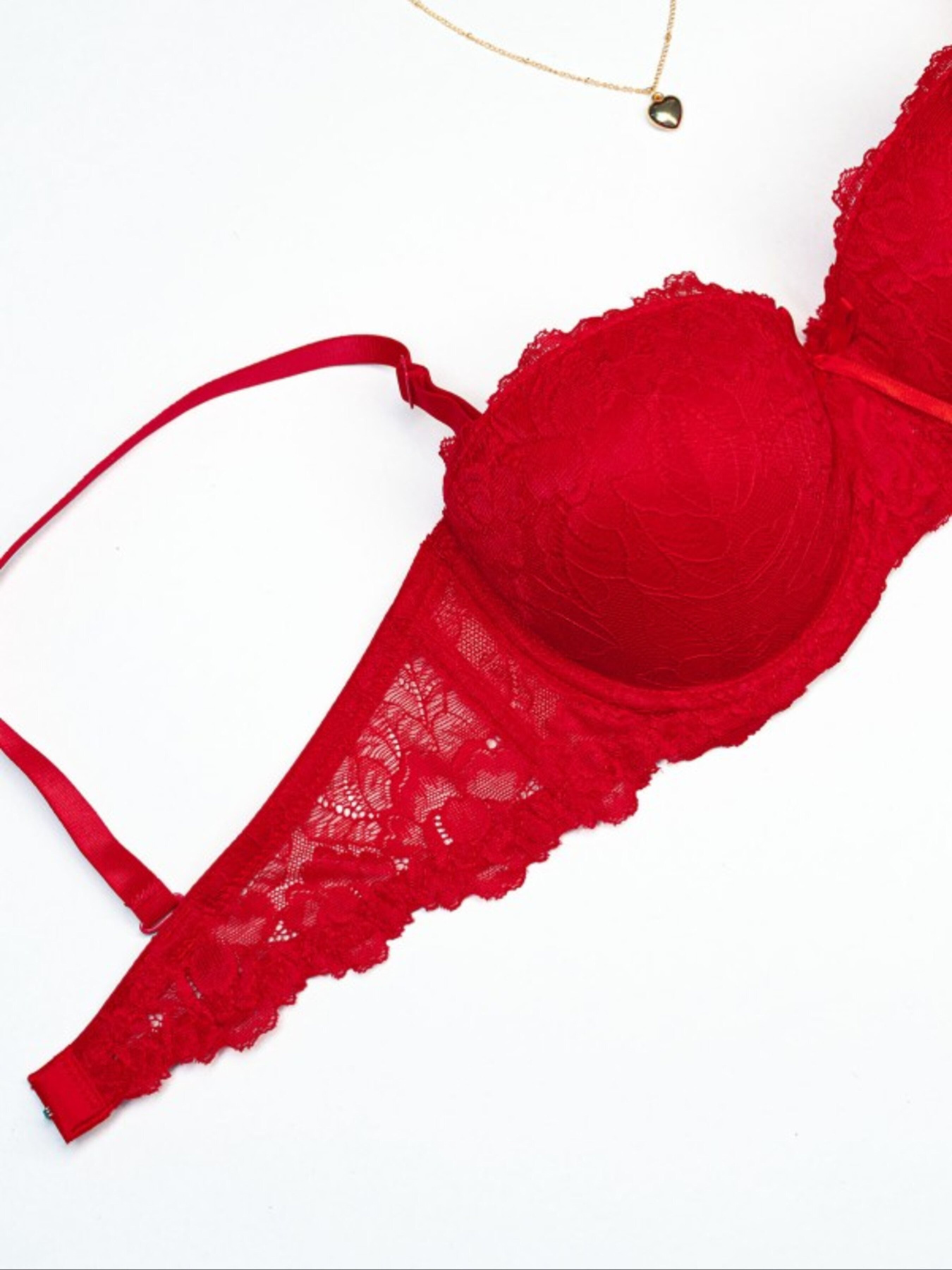 Бюстгальтер ISSA Plus модель BL3-108_красный Фото