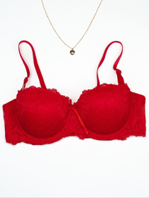 Бюстгальтер ISSA Plus модель BL3-108_красный Фото