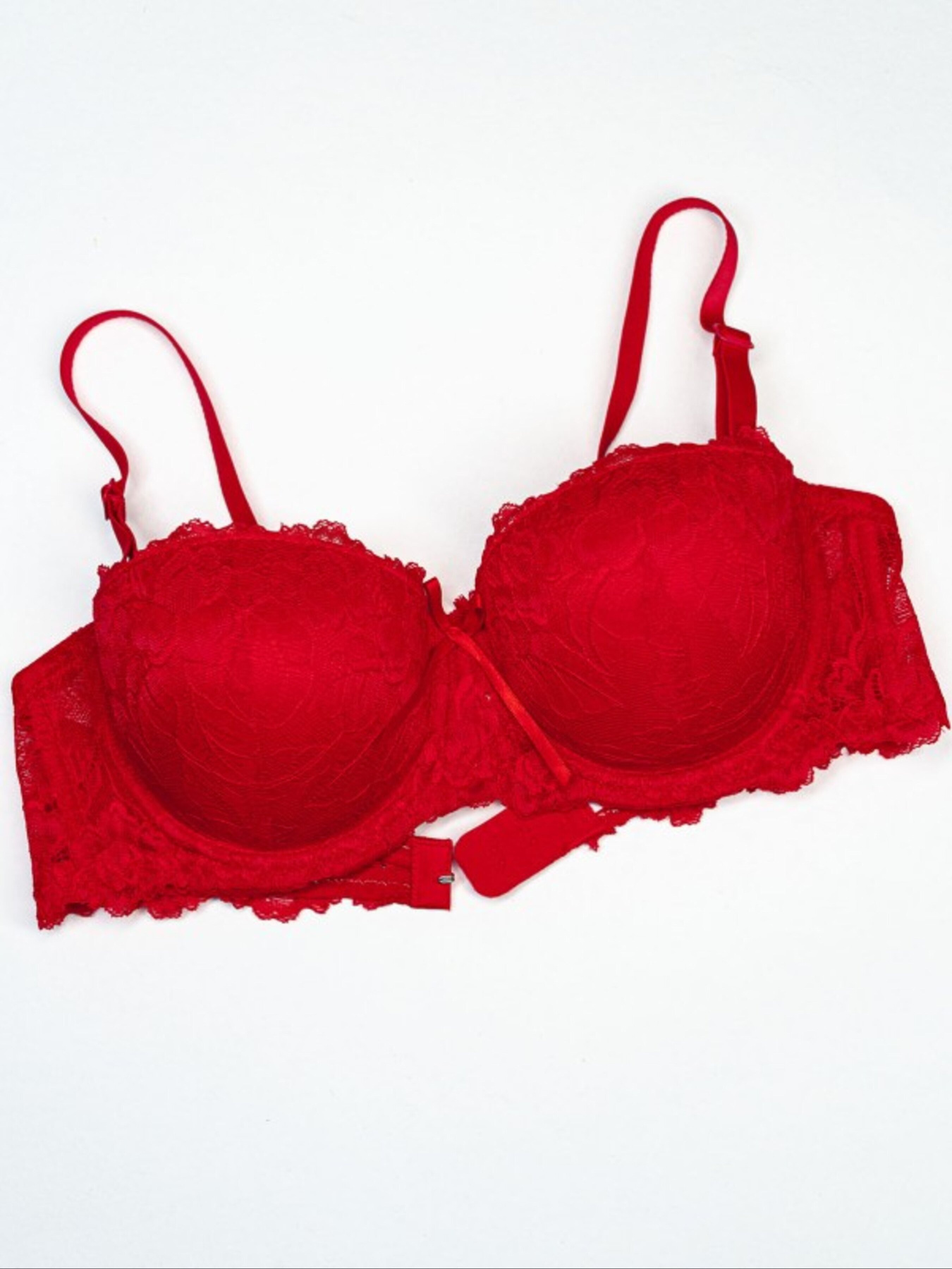 Бюстгальтер ISSA Plus модель BL3-108_красный Фото