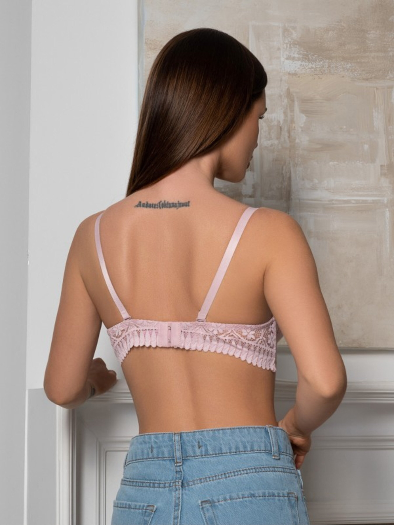 Бюстгальтер ISSA Plus модель BL3-109_розовый Бюстгальтер ISSA Plus модель BL3-109_розовый Фото