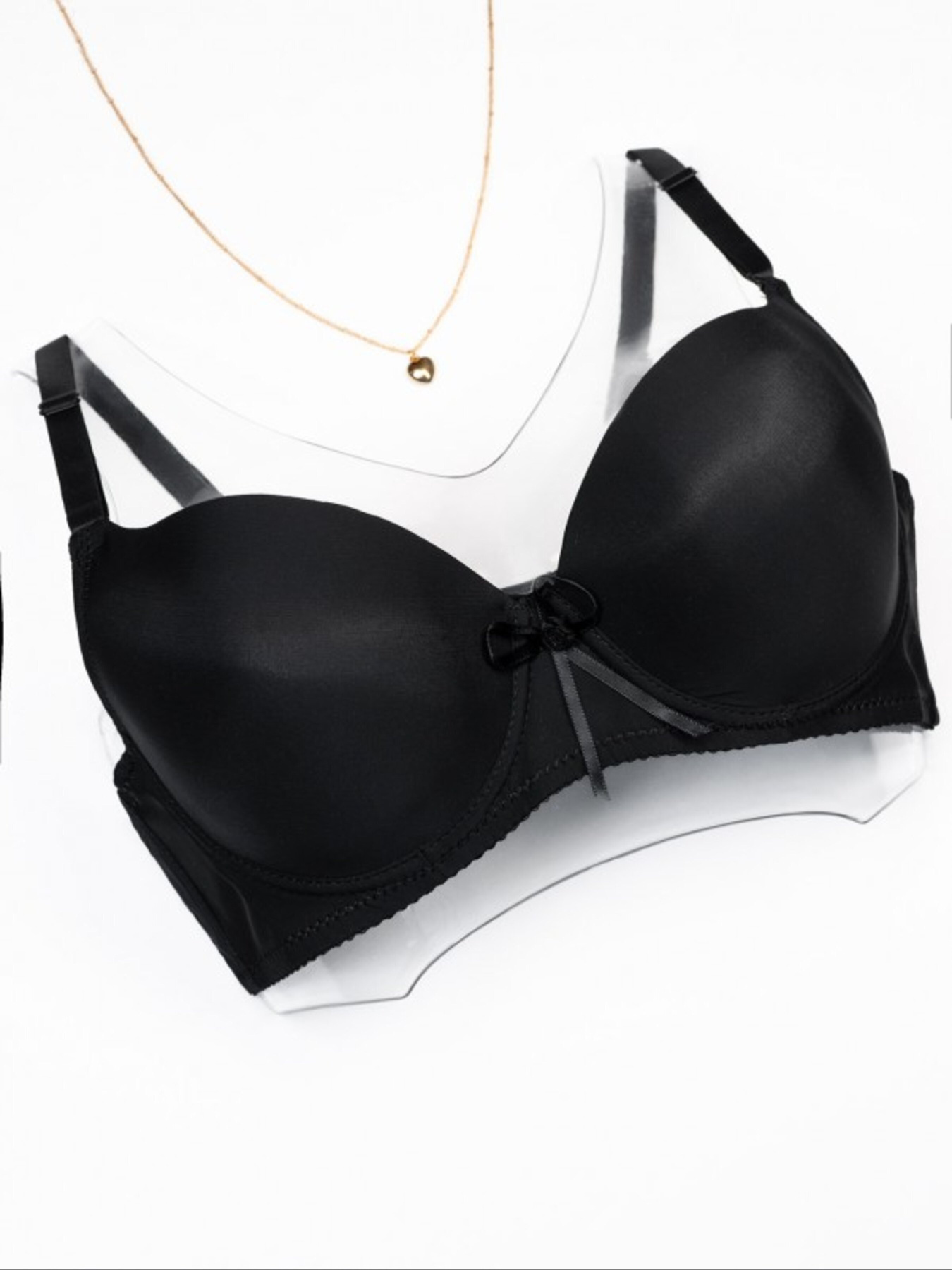 Бюстгальтер ISSA Plus модель BL3-110_черный Бюстгальтер ISSA Plus модель BL3-110_черный Фото