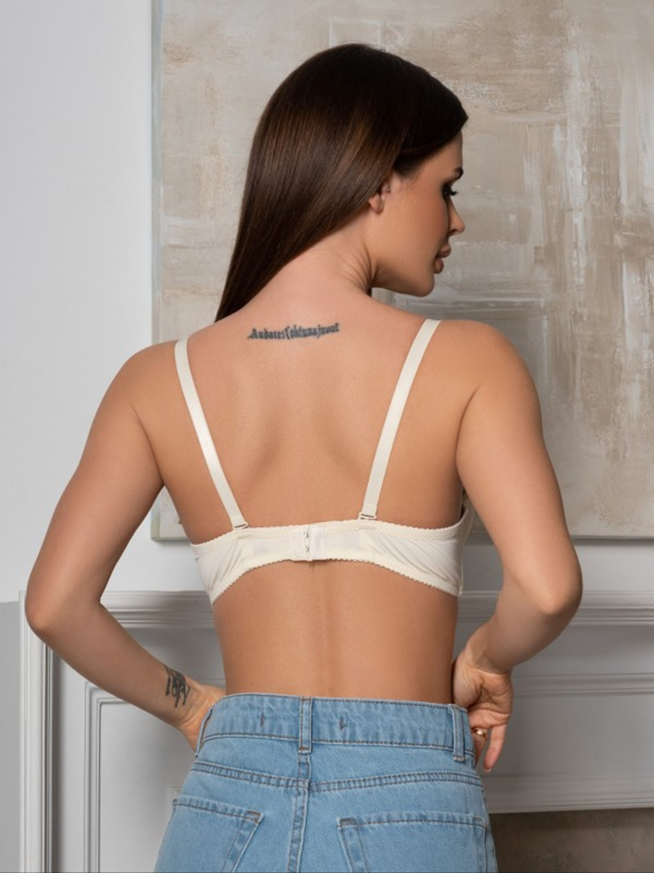 Бюстгальтер ISSA Plus модель BL3-110_желтый Бюстгальтер ISSA Plus модель BL3-110_желтый Фото