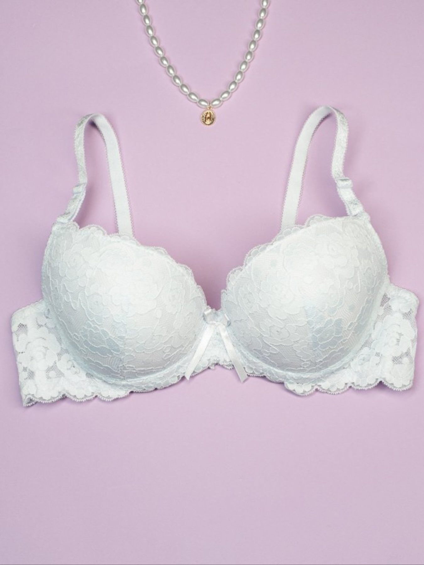 Бюстгальтер ISSA Plus модель BL3-113_белый Фото