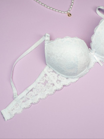 Бюстгальтер ISSA Plus модель BL3-113_белый Фото