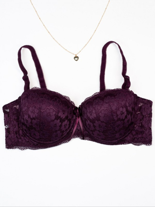 Бюстгальтер ISSA Plus модель BL3-113_фиолетовый Фото