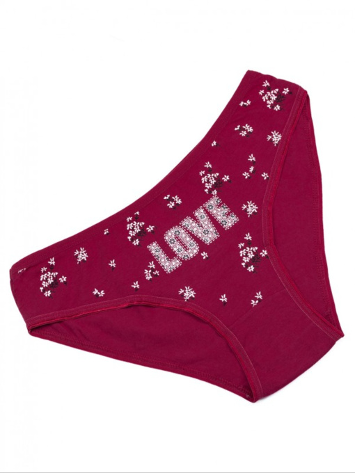 Труси ISSA Plus модель BL3-118_бордовый Фото