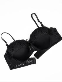 Бюстгальтер ISSA Plus модель BL3-107_черный Фото