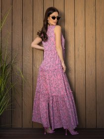 Сарафан ISSA Plus модель 14672_розовый Фото