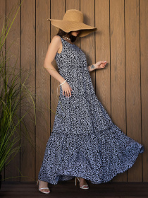 Платье макси ISSA Plus модель 14673_черный Фото