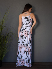 Сарафан ISSA Plus модель 14679_белый_бежевый Сарафан ISSA Plus модель 14679_белый_бежевый Фото